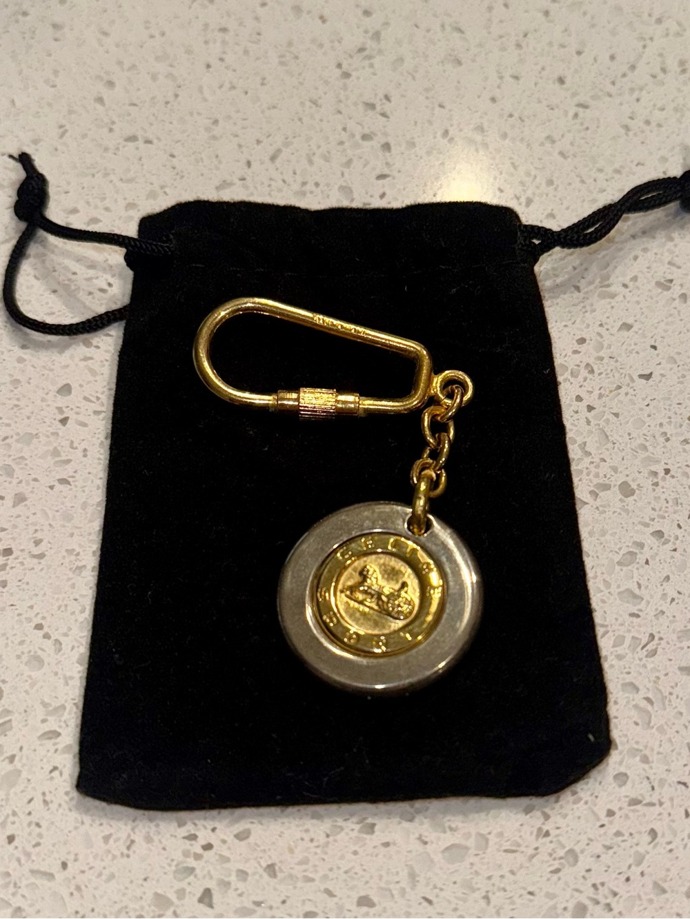 Celine sport key chain/bag charm